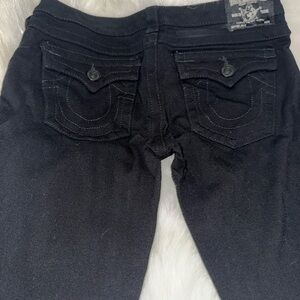 True Religion Woman’s Stretch Black Jeans